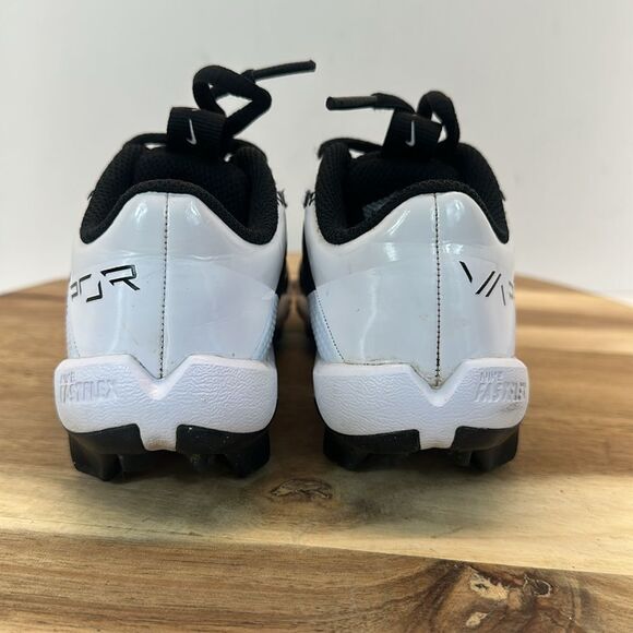 NIKE Vapor Edge Shark 2 Low Football Cleats Black White Shoes Sneakers 10C 10 - Picture 5 of 10